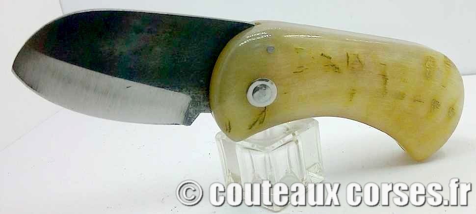 Corsican Bulldog acier carbone et corne de bélier SKA 1 couteau-corse-corsican-bulldog-carbone-ska-NTGFD335-1