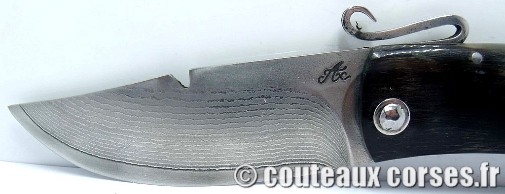 couteau corse artisanal piémontais corne bélier et acier carbone Couteau-corse-agostini-DCVXZP147-6