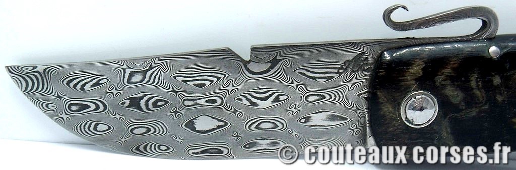 couteau corse artisanal piémontais corne bélier et acier carbone Couteau-corse-agostini-pmc-MLPRT834-6