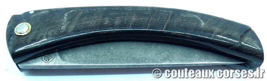 Curnicciolu corne de brebis et acier carbone xc75 112 couteaux-corses-bragoni-curnicciolu-RPNDF094-1