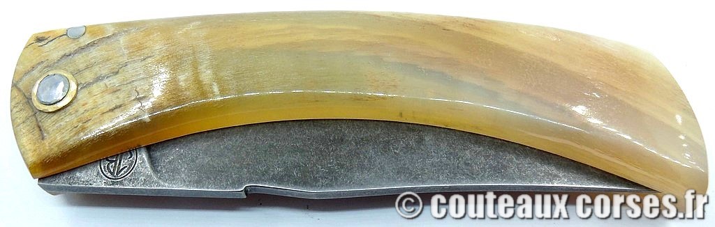 Curnicciolu corne de brebis et acier carbone xc75 112 couteaux-corses-bragoni-curnicciolu-LMSD973-1