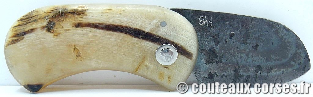 Corsican Bulldog aciercarbone et corne de bélier SKA 6-2 couteau-corse-corsican-bulldog-carbone-ska-BNXZ1386-6