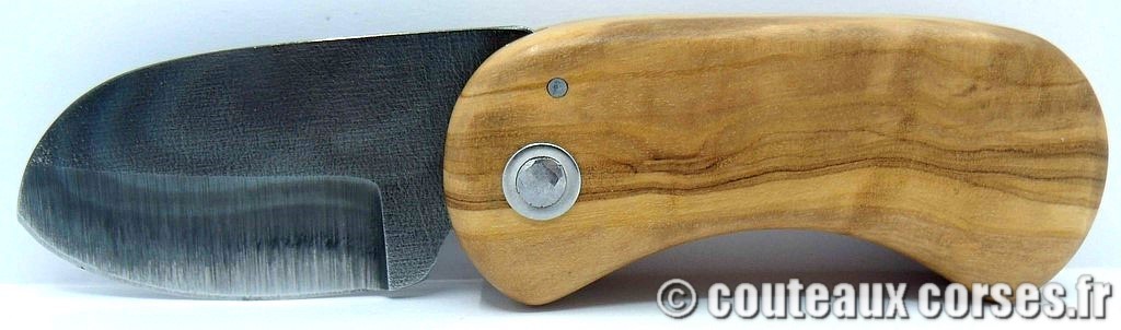 "Corsican Bulldog" acier carbone "Corsican Bulldog" acier carbone et olivier-5.jpg
