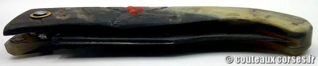 Couteau artisanal corse, A Vellutini JGFDRP87 couteau-corse-a-blocage-de-lame-u-caracutu-JGFDRP87-3