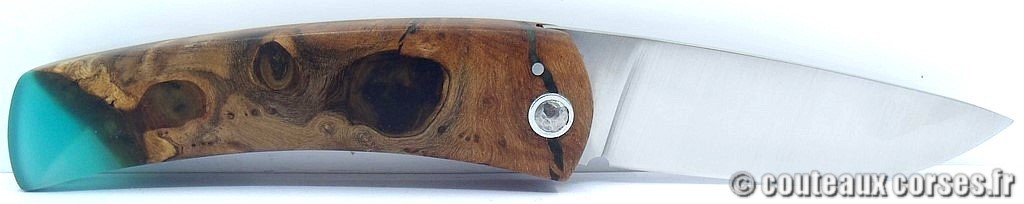 Couteau corse A Trombella lame carbone manche bois couteaux-corses-Trombella-cultella-corsa-OEDVIR700- 6