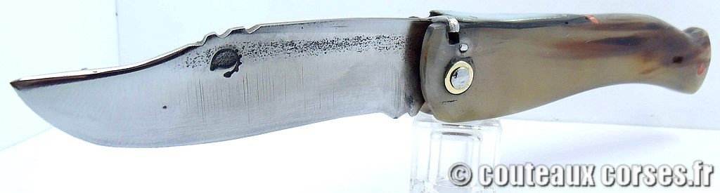 Couteau artisanal corse , A Vellutini couteau-corse-cran-arret-vellutini-LJBP554-1