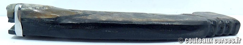 Curnicciolu blocage de lame acier inox trempe douce 3.0 mm manche corne de bouc3
