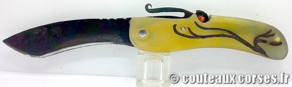 Couteau artisanal corse , A Vellutini 290 couteaux-corses-vellutini-LFBTRE008-5