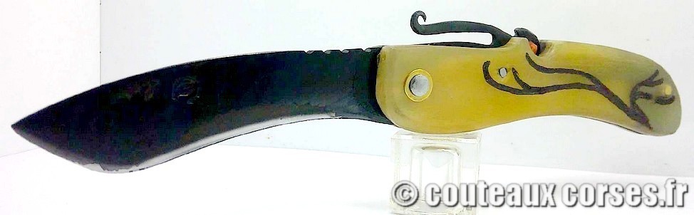 Couteau artisanal corse , A Vellutini 290 couteaux-corses-vellutini-LFBTRE008-9