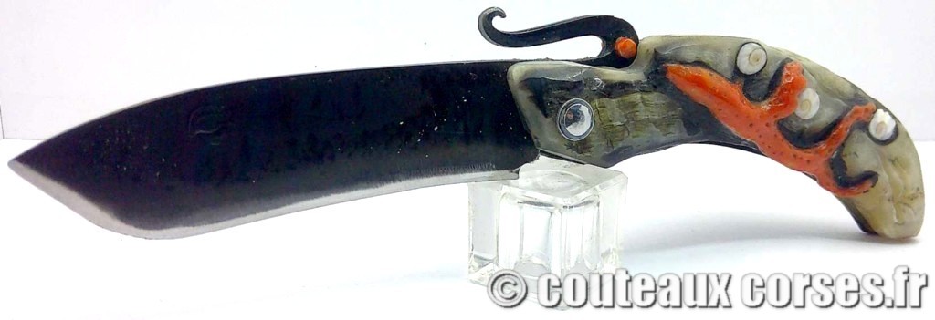 Couteau artisanal corse , A Vellutini 290 couteaux-corses-vellutini-AFDSO555-9
