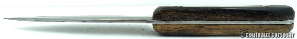 Couteau d'office acier carbone et ébène bicolore-2