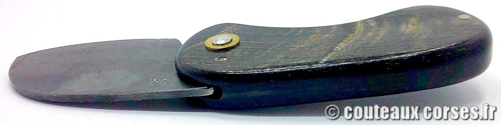 Corsican Bulldog aciercarbone et corne de bélier SKA 7-7 couteau-corse-corsican-bulldog-carbone-ska--OPURTY399-7