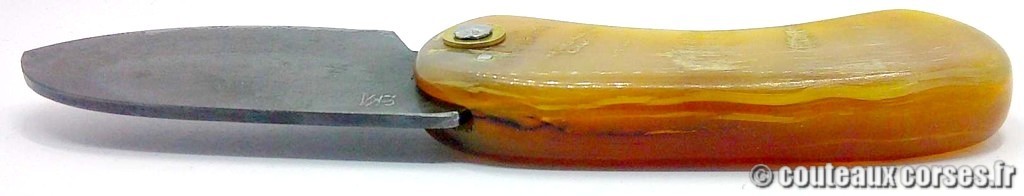 Corsican Bulldog aciercarbone et corne de bélier SKA 7-7 couteau-corse-corsican-bulldog-carbone-ska--FIYEA400-7