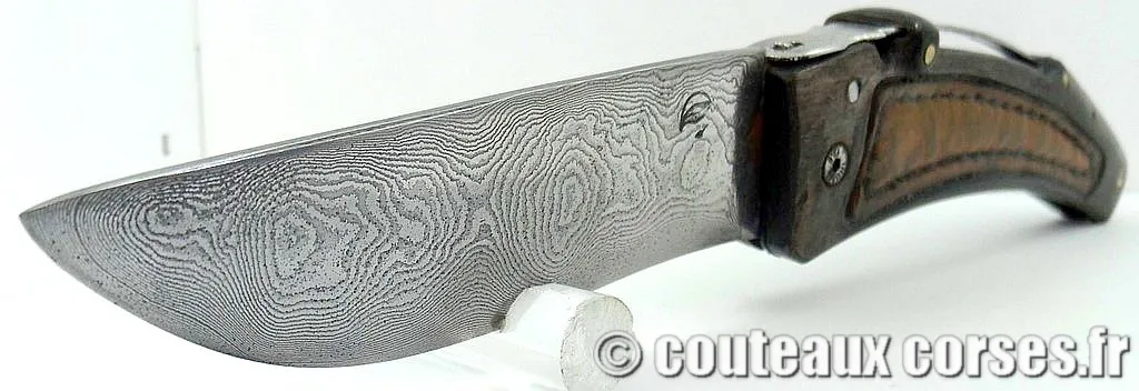 Couteau corse damas, A Vellutini couteau_corse_vellutini_belier_et_damas_1