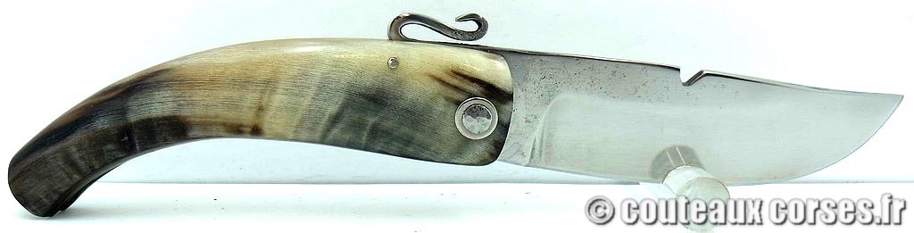 couteau corse artisanal piémontais corne bélier et acier carbone couteaux-corses-piémontais-damas-agostini-AX-PGFDE456-1-2-7