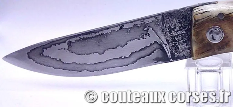 Couteau-Corse-Artisanal-Damas-PM-3009-11 Couteau-Corse-Artisanal-Damas-PM-3009-11