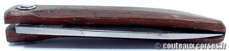 couteau corse manche olivier et lame acier carbone 7 couteau-corse-curnicciolu-RFDCPL025-padovani-4