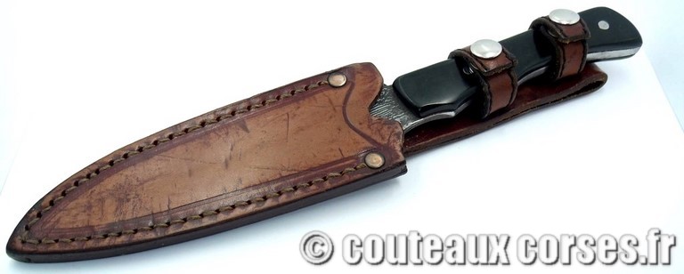 Couteaux corses poignard chasse damas Manu Padovani 18 couteaux-corses-padovani-poignard-damas-19