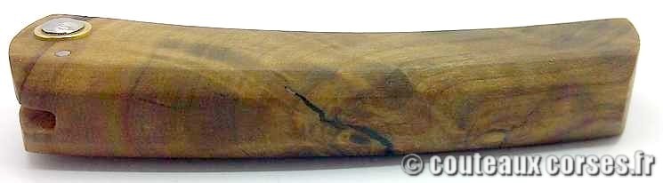 couteaux corses mache olivier corse et lame acier carbone couteaux-corses-Trombella-cultella-corsa-DFXCS800- 4