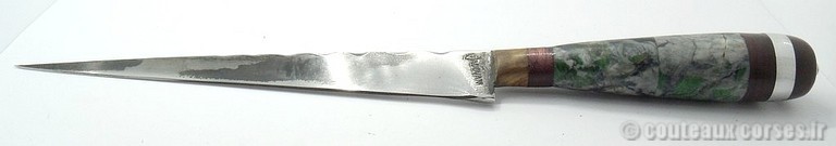 Stylet carbone et Verde d'Orezza, bruyère bague aluminium-2