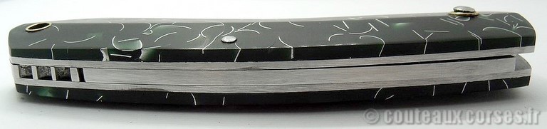 Couteau acier damas et composite inclusion_952