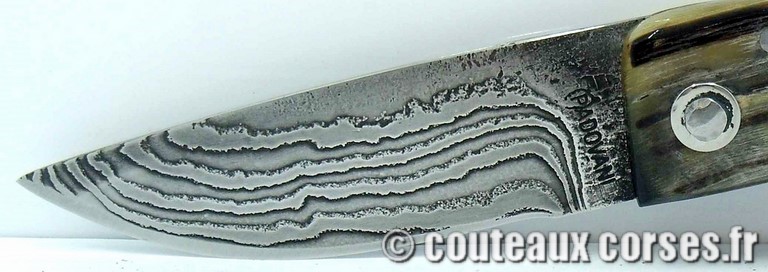 couteau corse curnicciolu damas et corne de belier curnicciolu-damas-et-corne-de-belier-M-Padovani-1-5-8