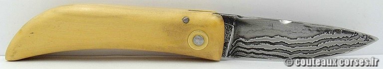 couteau-corse-artisanal-damas-bois-de bois de gaiac-padovani-1-7