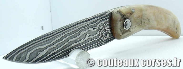 Curnicciolu corne de belier et damas king size M Padovani curnicciolu-damas-et-corne-de-bouc-DFEO78-padovani-1