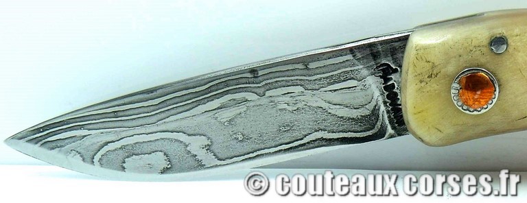 couteau corse curnicciolu damas et corne de belier curnicciolu-damas-et-corne-de-bouc-HGFR852-padovani-118
