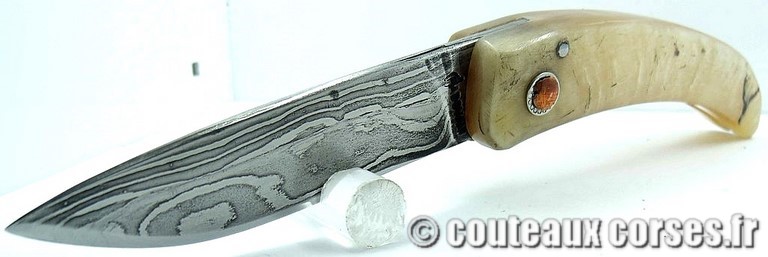 Curnicciolu corne de belier et damas king size M Padovani curnicciolu-damas-et-corne-de-bouc-HGFR852-padovani-11