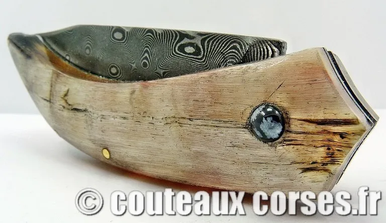 U Cirnese-2 couteau corse de l'artisan coutelier L Bellini