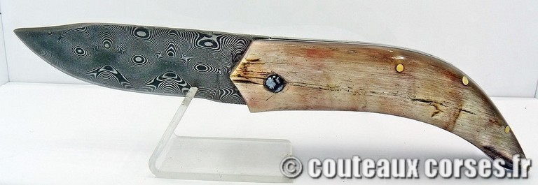 U Cirnese- 7 couteau corse de l'artisan coutelier L Bellini