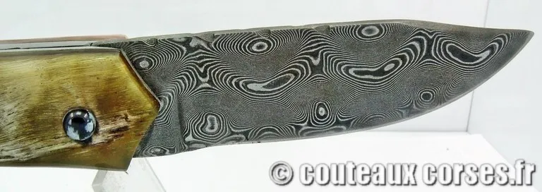 U Cirnese- 10 couteau corse de l'artisan coutelier L Bellini