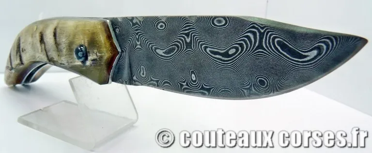 U Cirnese- 14 couteau corse de l'artisan coutelier L Bellini