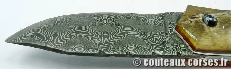 U Cirnese- 16 couteau corse de l'artisan coutelier L Bellini
