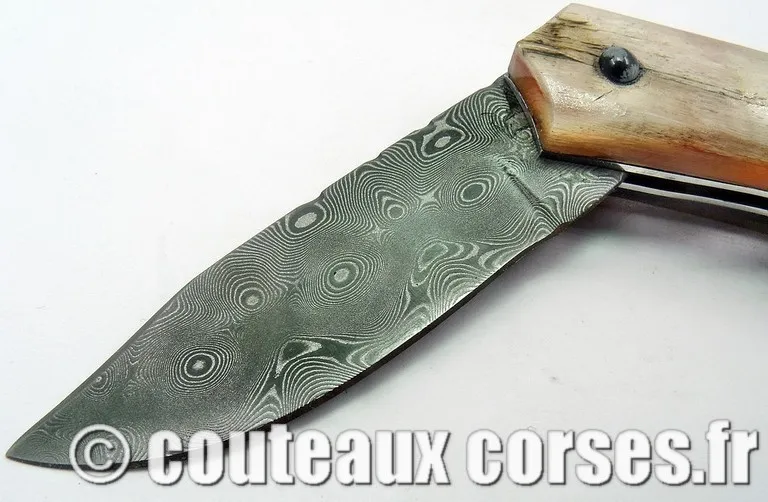 U Cirnese- 17 couteau corse de l'artisan coutelier L Bellini
