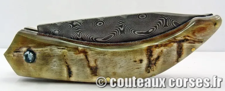 U Cirnese- 21 couteau corse de l'artisan coutelier L Bellini