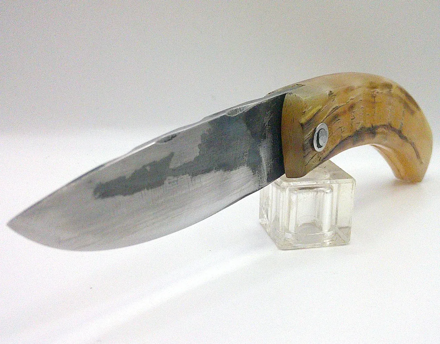 Curnichjiolu Padovani Corsican knife – flamed ram’s horn and XC75