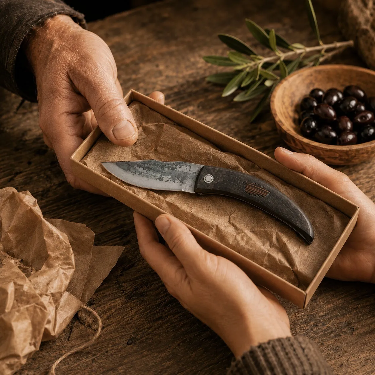 Couteau corse artisanal un cadeau personnel et durable