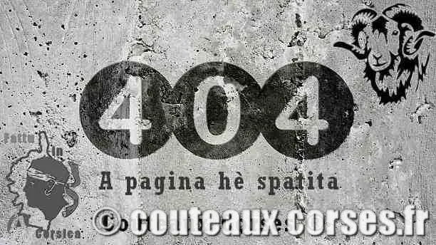 Couteaux corses 404
